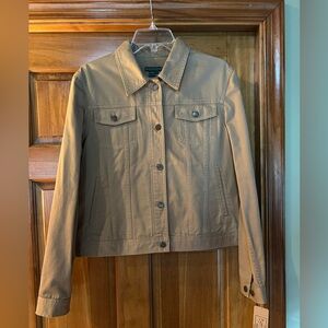 Lauren Jeans Company Classic Tan Jean Jacket